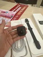 Apple Watch SE 2 GPS 40mm Viền nhôm Dây cao su cỡ S/M Xanh Đen MR9X3SA/A