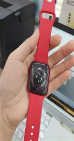 Đồng hồ thông minh Apple Watch Series 7 GPS 45mm viền nhôm Đỏ MKN93VN/A