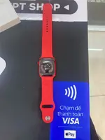 Đồng hồ thông minh Apple Watch Series 8 45mm GPS + Cellular viền nhôm đỏ dây cao su MNKA3VN/A