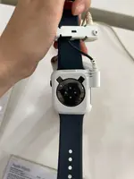 Đồng hồ Apple Watch Series 9 Demo GPS + Cellular 45mm Viền nhôm Dây cao su cỡ S/M Xanh Đen 3M597PA/A
