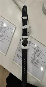 Đồng hồ Apple Watch Series 9 Demo GPS + Cellular 45mm Viền nhôm Dây cao su cỡ S/M Xanh Đen 3M597PA/A