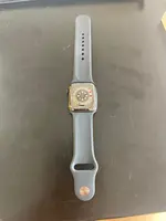 Đồng hồ Apple Watch Series 9 GPS + Cellular 41mm Viền nhôm Dây cao su cỡ S/M Xanh Đen MRHR3SA/A