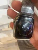 Apple Watch Series 9 GPS + Cellular 45mm Viền thép Dây Milanese thép Bạc MRMQ3SA/A