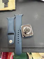 Đồng hồ thông minh Apple Watch Series 7 GPS 45mm viền nhôm xanh MKN83VN/A