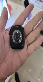 Đồng hồ Apple Watch Series 10 GPS 46mm Viền Nhôm Đen Bóng Dây Cao Su S/M MWWP3SA/A