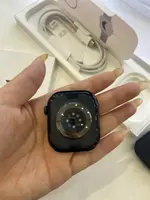 Đồng hồ Apple Watch Series 10 GPS 46mm Viền Nhôm Đen Bóng Dây Cao Su S/M MWWP3SA/A