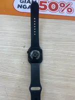 Đồng hồ Apple Watch Series 10 GPS 46mm Viền Nhôm Đen Bóng Dây Cao Su S/M MWWP3SA/A