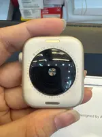 Đồng hồ Apple Watch SE 2024 GPS 44mm Viền Nhôm Ánh Sao Dây Cao Su M/L MXEV3SA/A