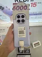 Điện thoại Xiaomi Redmi Note 15 6GB 128GB Tím khói Demo