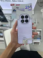 Điện thoại Xiaomi Redmi Note 15 Pro 5G 12GB 256GB Tím khói Demo
