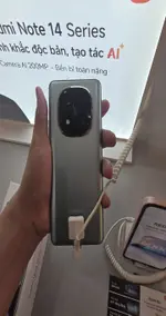 Điện thoại Xiaomi Redmi Note 14 Pro Plus 5G 8GB 256GB Xanh dương Demo