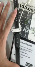Vòng đeo tay Xiaomi Smart Band 10 Đen