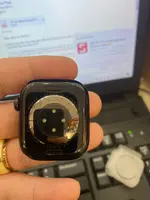 Đồng hồ Apple Watch Series 10 GPS 42mm Viền Nhôm Đen Bóng Dây Cao Su S/M MWWE3SA/A