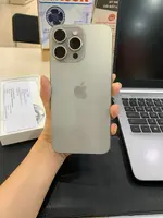 Điện thoại iPhone 15 Pro Max 256GB Titan Tự Nhiên MU793VN/A
