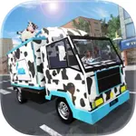 Trải nghiệm Milkman Transport Simulator 3D - Lái xe bán sữa siêu hấp dẫn, giao hàng trong thành phố nhanh chóng