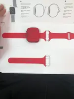 Đồng hồ thông minh Apple Watch Series 8 45mm GPS + Cellular viền nhôm đỏ dây cao su MNKA3VN/A