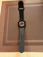 Đồng hồ Apple Watch Series 10 GPS 46mm Viền Nhôm Đen Bóng Dây Cao Su S/M Demo 3N496PA/A