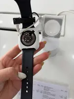 Đồng hồ Apple Watch Series 10 GPS 46mm Viền Nhôm Đen Bóng Dây Cao Su S/M Demo 3N496PA/A