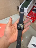 Đồng hồ Apple Watch Series 10 GPS 46mm Viền Nhôm Đen Bóng Dây Cao Su S/M Demo 3N496PA/A