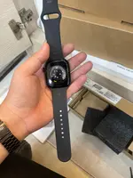 Đồng hồ Apple Watch Series 10 GPS 46mm Viền Nhôm Đen Bóng Dây Cao Su S/M Demo 3N496PA/A