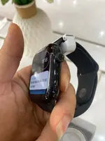 Đồng hồ Apple Watch Series 10 GPS 46mm Viền Nhôm Đen Bóng Dây Cao Su S/M Demo 3N496PA/A
