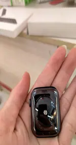 Đồng hồ thông minh Apple Watch SE GPS + Cellular 44mm viền nhôm Xám dây Nylong Đen MYF12VN/A