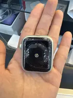 Đồng hồ thông minh Apple Watch SE GPS + Cellular 44mm viền nhôm bạc dây Nylon Xanh MYEW2VN/A