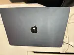 Máy tính xách tay Macbook Air M2 13 2022 8CPU 8GPU/8GB/256GB Xanh đen MLY33SA/A