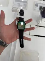 Đồng hồ Apple Watch Series 10 GPS 46mm Viền Nhôm Đen Bóng Dây Cao Su S/M Demo 3N496PA/A