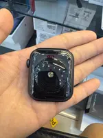 Đồng hồ thông minh Apple Watch SE GPS + Cellular 44mm viền nhôm Xám dây Nylong Đen MYF12VN/A