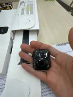 Đồng hồ thông minh Apple Watch SE GPS + Cellular 44mm viền nhôm Xám dây Nylong Đen MYF12VN/A