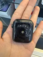 Đồng hồ thông minh Apple Watch SE GPS + Cellular 44mm viền nhôm Xám dây Nylong Đen MYF12VN/A