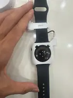 Đồng hồ Apple Watch Series 10 GPS 46mm Viền Nhôm Đen Bóng Dây Cao Su S/M Demo 3N496PA/A