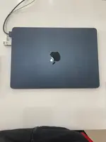 Máy tính xách tay Macbook Air M2 13 2022 8CPU 8GPU/8GB/256GB Xanh đen MLY33SA/A