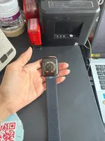 Đồng hồ Apple Watch Series 9 GPS 45mm Viền nhôm Dây vải Xanh Đen MR9C3SA/A