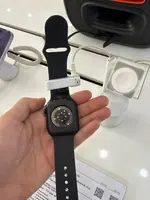 Đồng hồ Apple Watch Series 10 GPS 46mm Viền Nhôm Đen Bóng Dây Cao Su S/M Demo 3N496PA/A