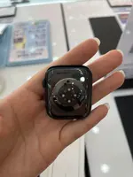 Đồng hồ thông minh Apple Watch Series 8 45mm GPS viền nhôm đen dây cao su MNP13VN/A