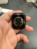 Đồng hồ Apple Watch Series 10 GPS 46mm Viền Nhôm Đen Bóng Dây Cao Su S/M Demo 3N496PA/A