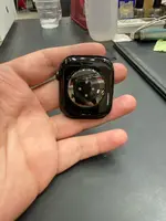 Đồng hồ Apple Watch Series 10 GPS 46mm Viền Nhôm Đen Bóng Dây Cao Su S/M Demo 3N496PA/A