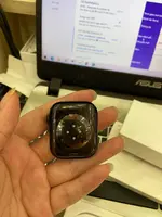 Đồng hồ thông minh Apple Watch Series 8 45mm GPS viền nhôm đen dây cao su MNP13VN/A