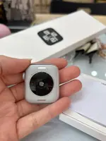 Đồng hồ Apple Watch SE 2 GPS + Cellular 40mm Viền nhôm bạc Dây cao su xanh cỡ S/M MRGJ3SA/A