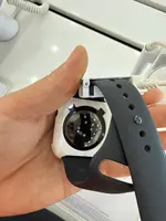 Đồng hồ Apple Watch Series 10 GPS 46mm Viền Nhôm Đen Bóng Dây Cao Su S/M Demo 3N496PA/A