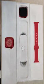 Đồng hồ thông minh Apple Watch Series 8 45mm GPS viền nhôm đỏ dây cao su MNP43VN/A