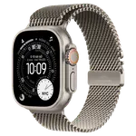 Apple Watch Ultra 3 GPS + Cellular 49mm Viền titan Dây quấn Milan Titan
