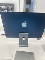 Máy tính iMac 24 2023 M3 8 CPU/10 GPU/8GB/256GB Xanh dương MQRQ3SA/A
