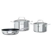 Bộ nồi chảo Inox 3 đáy Sunhouse Healthy SHG811