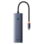 Cáp chuyển đổi Hub USB-C 6 in 1 UltraJoy Series Baseus