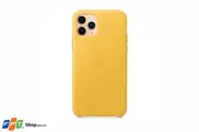 Apple Ốp lưng iPhone 11 Pro Leather Meyer Lemon Yellow