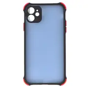 Ốp lưng iPhone 11 Meetu Nhựa cứng viền dẻo Four-corner Anti-fall TPU+PC