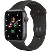 Apple Watch SE GPS + Cellular 44mm viền nhôm dây cao su
